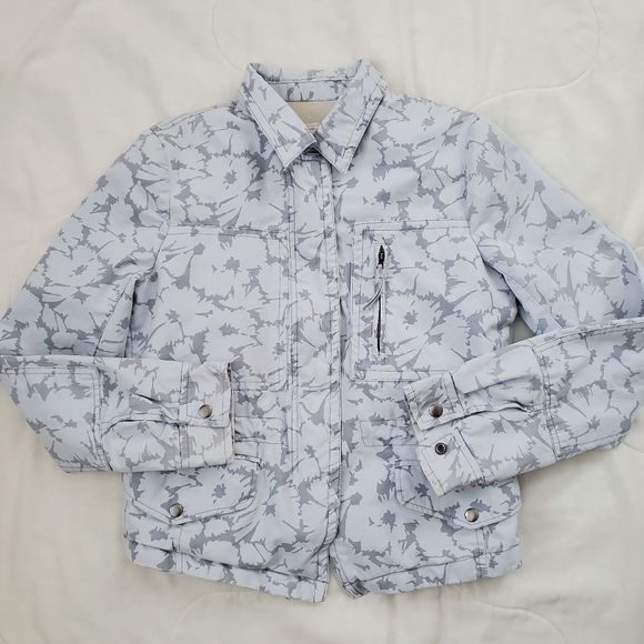 Gap Floral Print Full Zip Jacket Size M - Picture 1 of 16